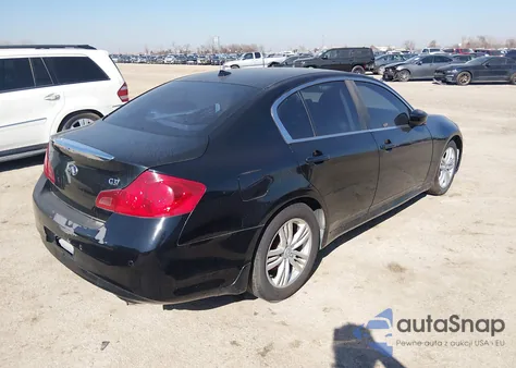 2013 Infiniti G37X z USA, uszkodzony, nr VIN JN1CV6AR4DM758438
